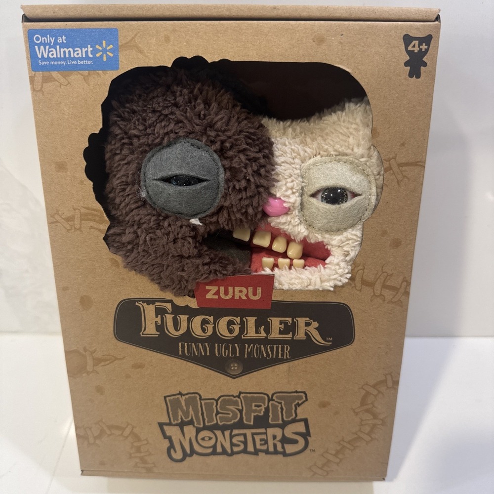 Zuru Fuggler Misfit Monsters Edition Brown/Tan Rabid Rabbit/Old Tooth NIB
